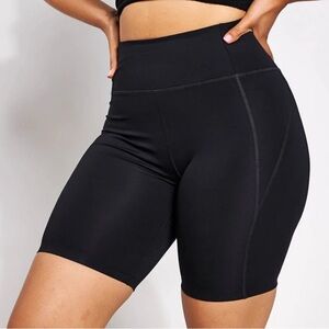Girlfriend Collective High Waisted Bike Short - Black